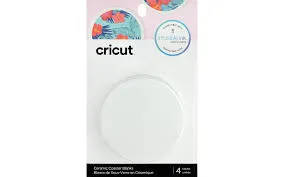 2006582: Cricut infusible ink Ceramic Coasters 4-Pack (White; Round); 4 round coasters 3.6'' dia....