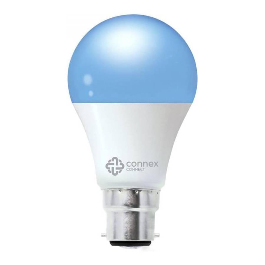 Connex Smart 6W LED RGB Bayonet Wi-Fi Bulb White
