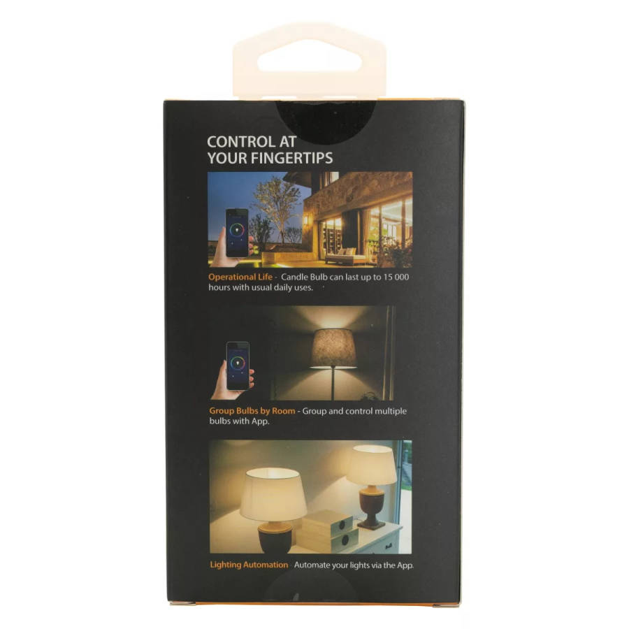 Connex Smart WiFi 4.5W LED Candle B15 Bayonet Bulb Cool White