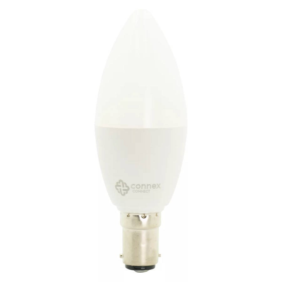 Connex Smart WiFi 4.5W LED Candle B15 Bayonet Bulb Cool White