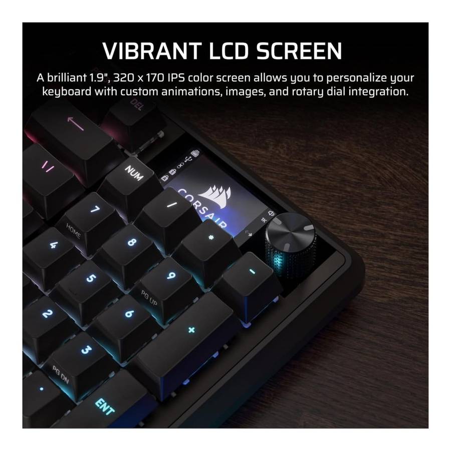 Corsair VANGUARD 96 Wired Gaming Keyboard Black