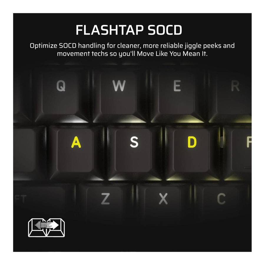 Corsair VANGUARD 96 Wired Gaming Keyboard Black