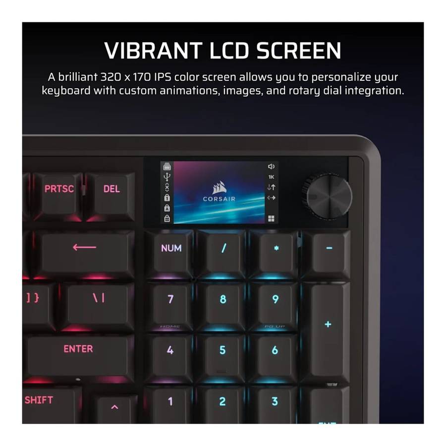 Corsair VANGUARD Pro 96 Hall Effect Gaming Keyboard