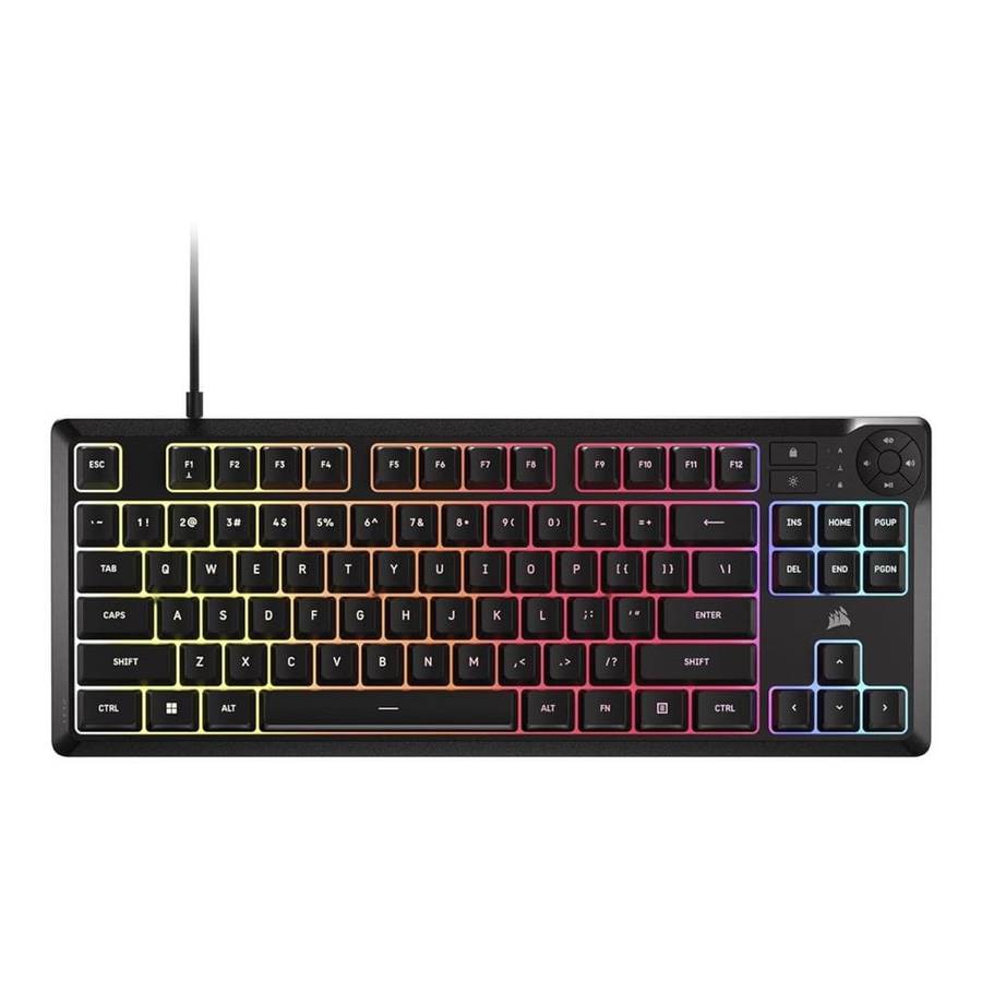 Corsair K55 CORE TKL RGB Wired Gaming Keyboard