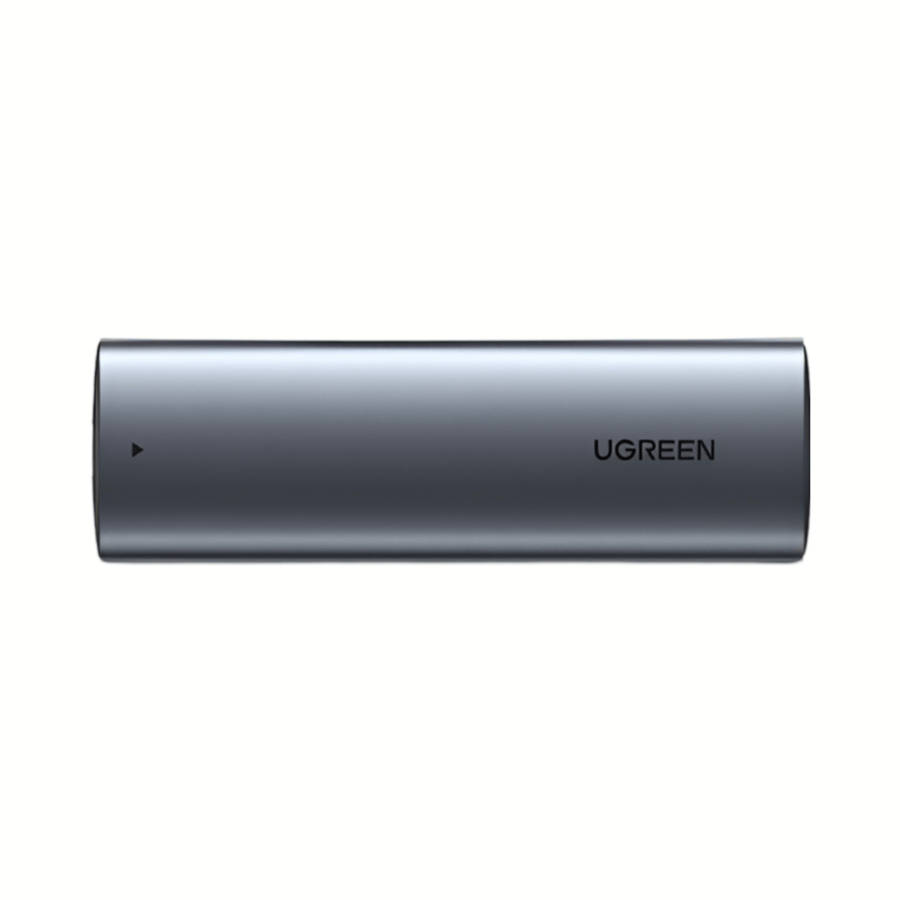 UGREEN CM400-10902 Type-C to M.2 M-KEY PCIe NVMe SSD Enclosure - Silver