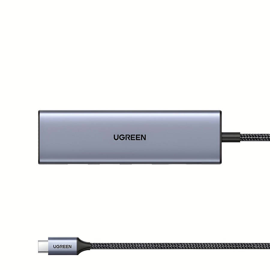 UGREEN Revodok 5-in-1 Hub | Type-C to 4K HDMI (CM511-15596) - Silver