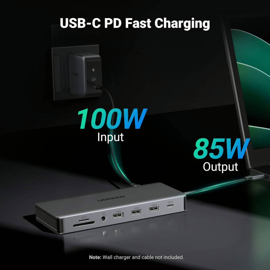 UGreen CM681 Revodok Pro 13-in-1 USB Type-C HDMI and DisplayPort Docking Station