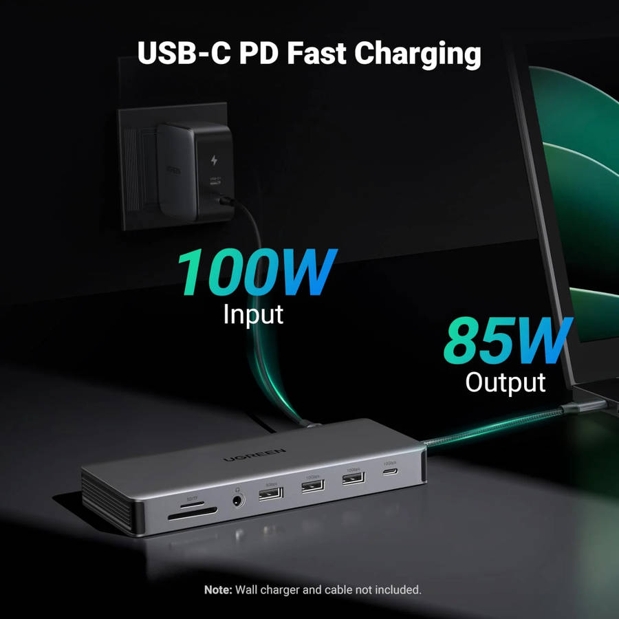 UGREEN CM681 Revodok Pro 13-in-1 USB Type-C HDMI and DisplayPort Docking Station