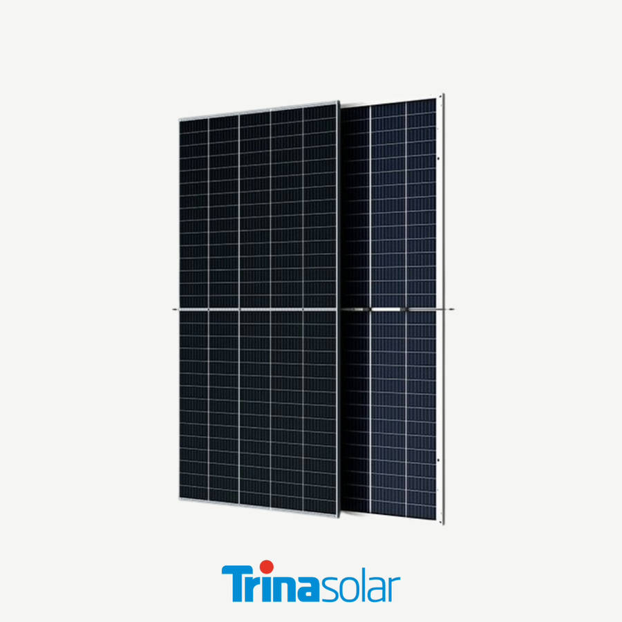 MAD Combo Item (add batt. + Inv.) Trina Solar 550W-TSM-DE18 Tallmax Monocrystalline Panel (30 mm ...