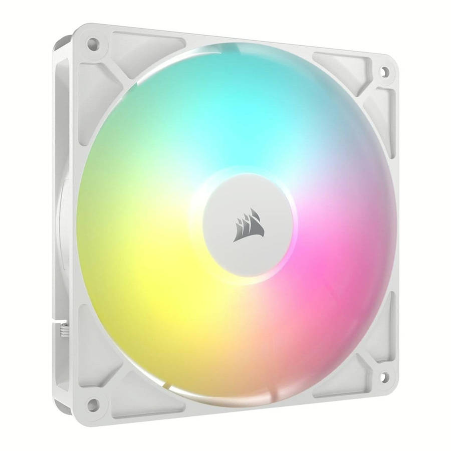 Corsair RS140 ARGB 140mm PWM 1700 RPM Case Fan - Dual-pack White