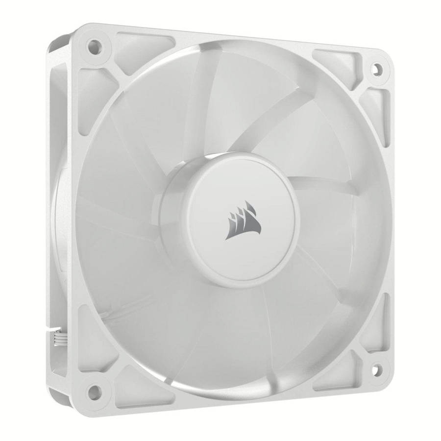 Corsair RS120 120mm PWM 2100 RPM Case Fan - Triple-pack White