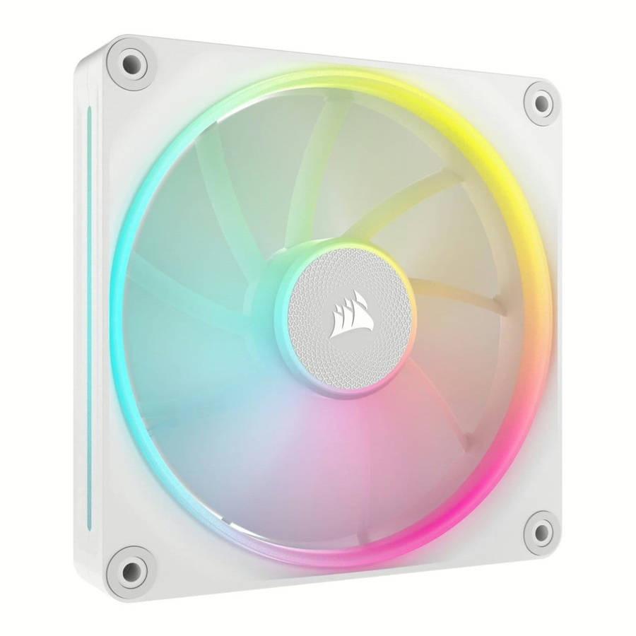 Corsair LX140 RGB iCUE Link 140mm PWM 2000 RPM Case Fan - Single-pack White