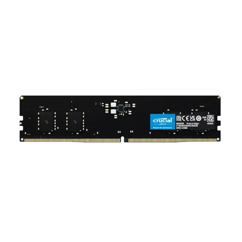 Crucial 8GB DDR5 4800MHz U-DIMM Memory Module