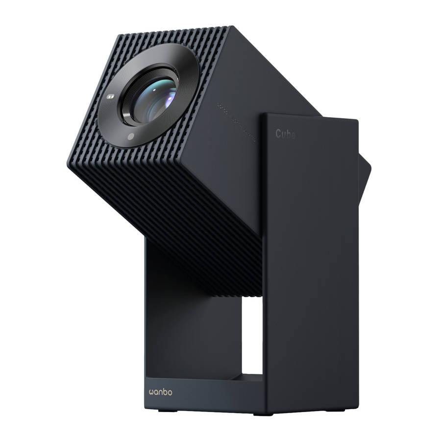 Wanbo Cube 2 Pro 1080P 500ANSI Android 11 Smart Projector Deep Night