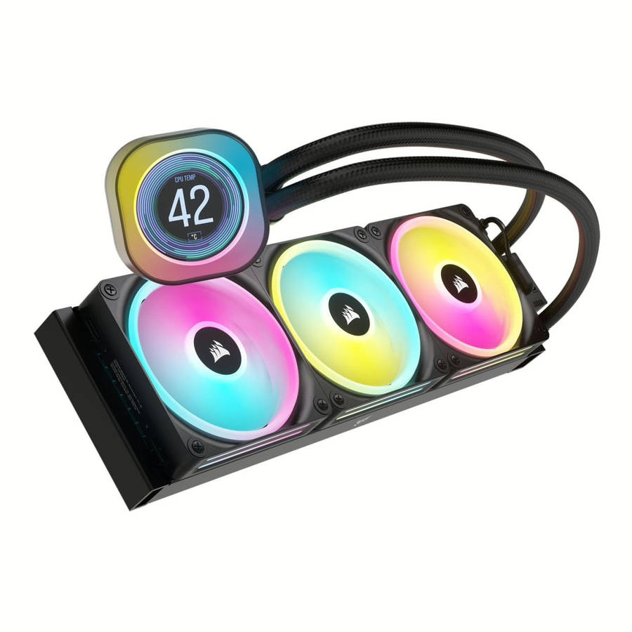Corsair iCUE LINK H150i RGB AIO 12cm Liquid CPU Cooler Black