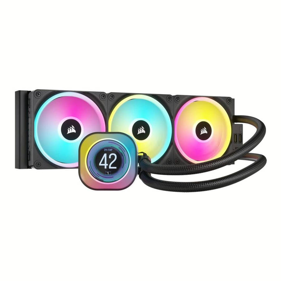 Corsair iCUE LINK H150i RGB AIO 12cm Liquid CPU Cooler Black