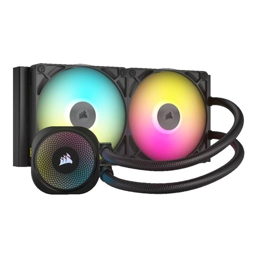 Corsair iCUE LINK Titan 280 RX RGB AIO 14cm Liquid CPU Cooler Black
