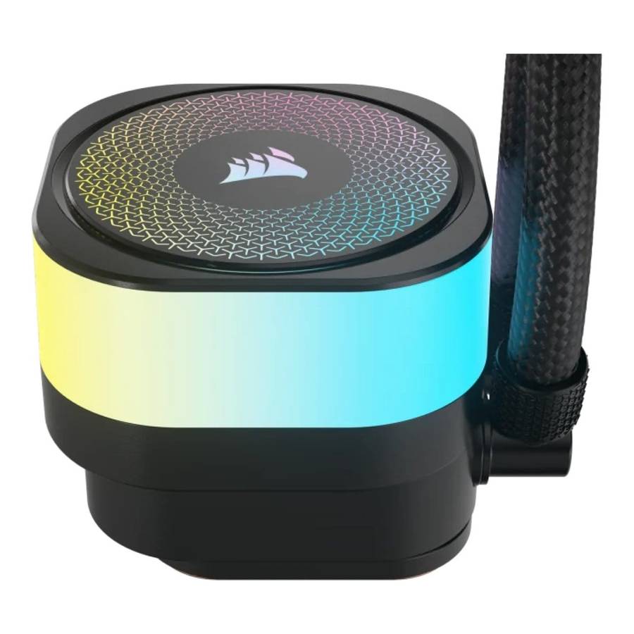 Corsair iCUE LINK TITAN 360 RX RGB AIO 12cm Liquid CPU Cooler Black