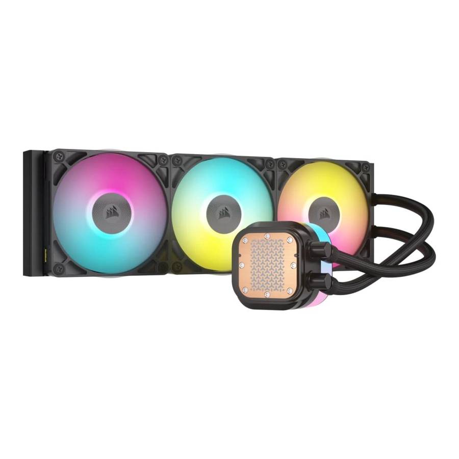 Corsair iCUE LINK TITAN 360 RX RGB AIO 12cm Liquid CPU Cooler Black