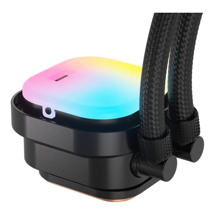 Corsair iCUE LINK TITAN 360 RX RGB AIO 12cm Liquid CPU Cooler Black