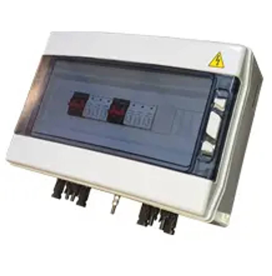 1000V protection box 2 in 2 out & 1 in 1 out with type I_II SPDs