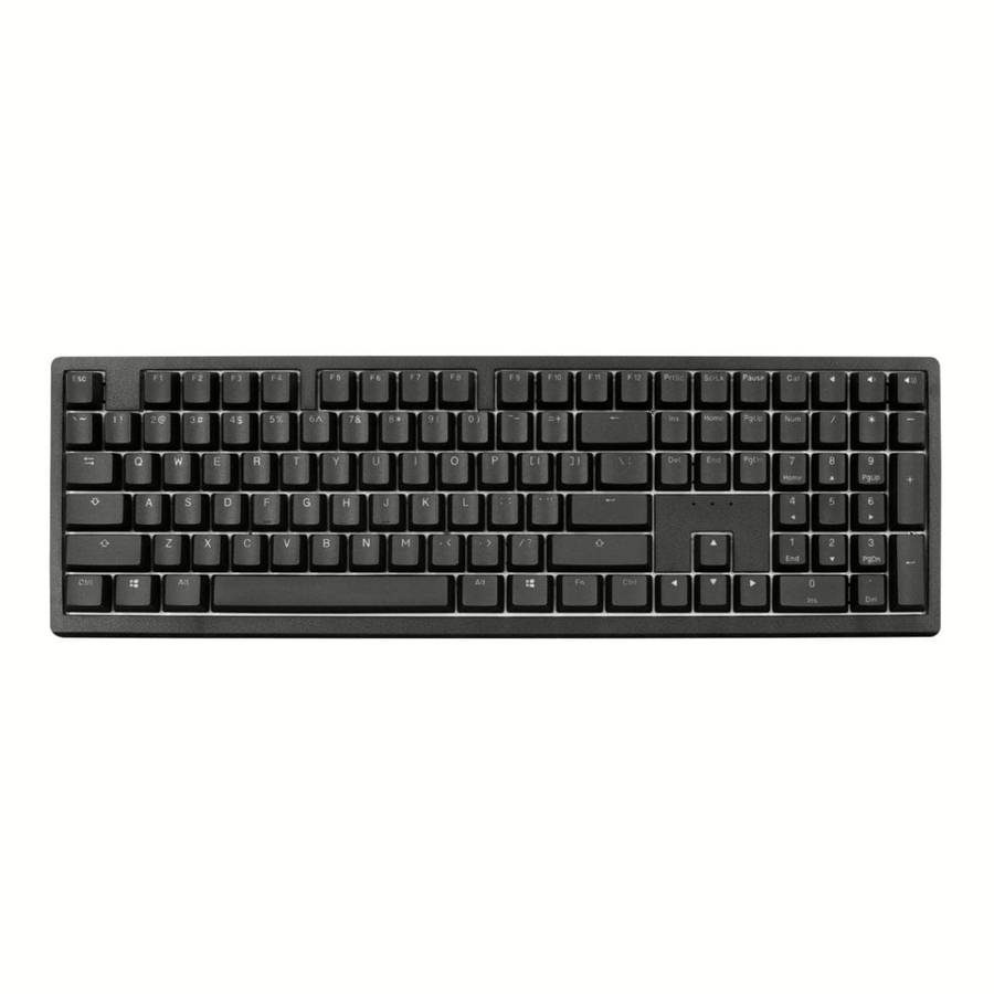 Ducky Zero 6108 Wireless RGB Gaming Keyboard Black with Cherry MX2A Speed Silver Linear Switches