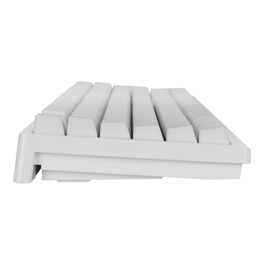 Ducky Zero 6108 Wireless RGB Gaming Keyboard White with Cherry MX2A Speed Silver Linear Switches