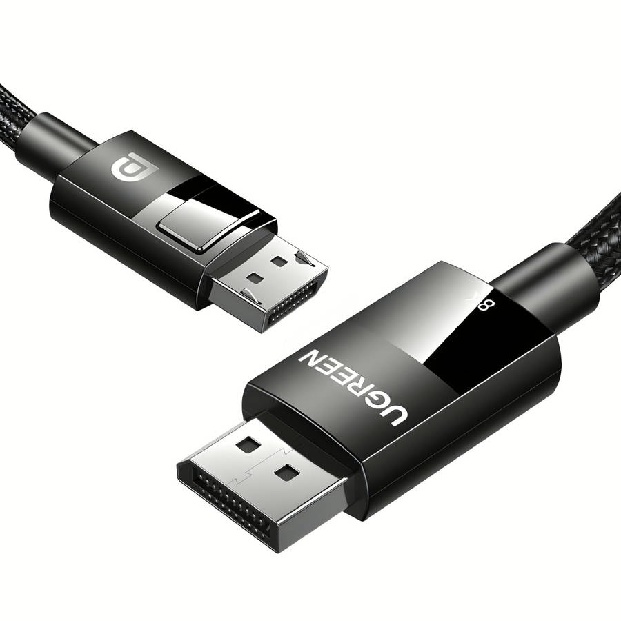 UGREEN DP114 8K DisplayPort Male to Male Braided Cable 2m