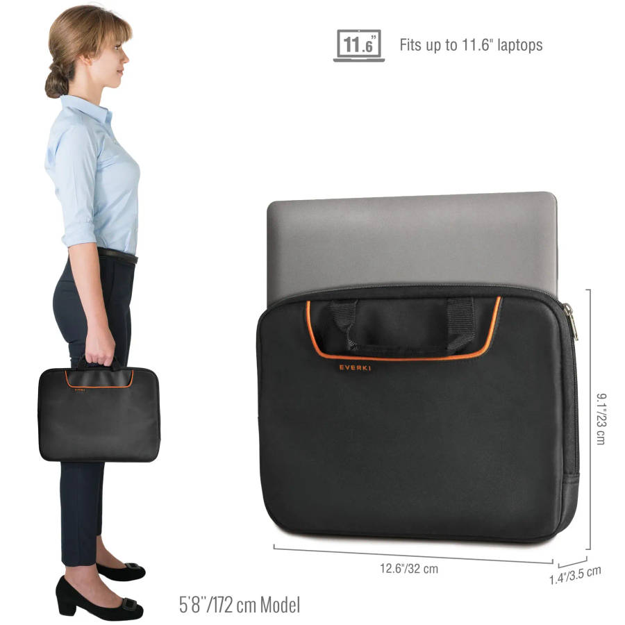 Everki EKF808S11B 11.6-inch Notebook Sleeve Case