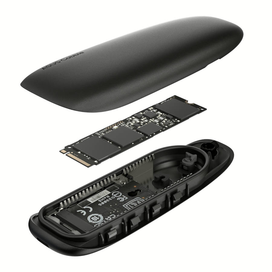 Asus Cobble M.2 SSD Enclosure - Black