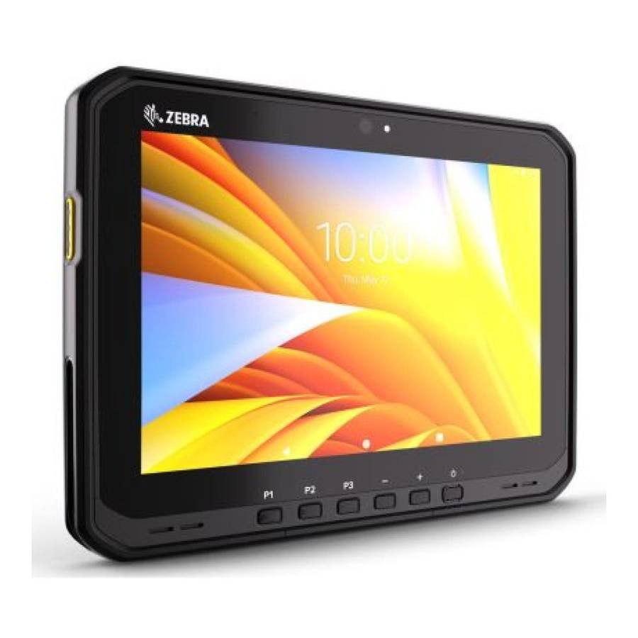 Zebra ET65 5G 10.1-inch Rugged Tablet - Qualcomm 6490 8GB RAM 128GB ROM 5G LTE Android 13