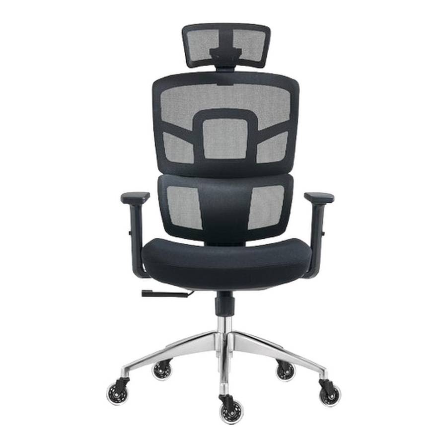 Everfurn Premium Graphite Ergo High Back Chair Black