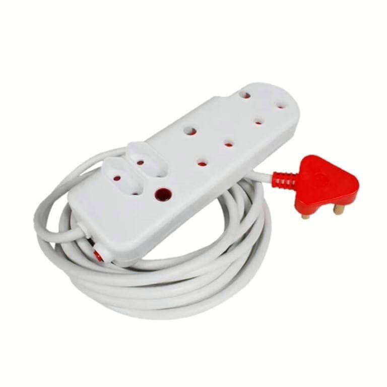 Ellies 10m 4-way Surge Protected Extension Cord