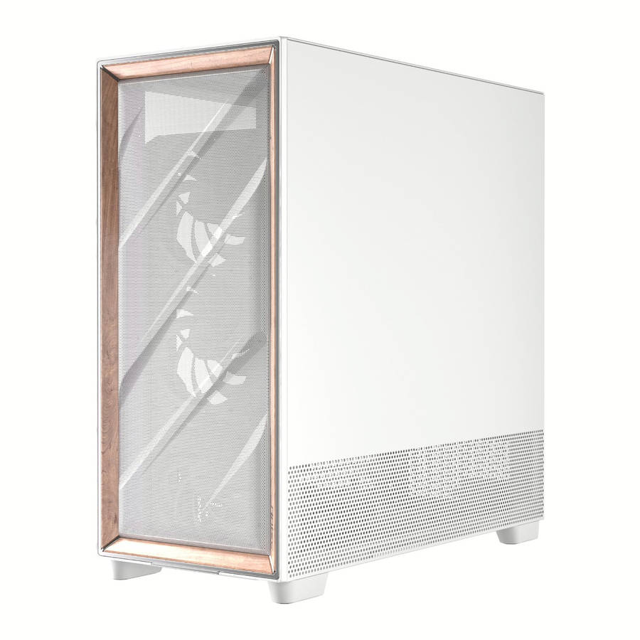 Antec FLUX PRO E-ATX Mid Tower Gaming Chassis  White