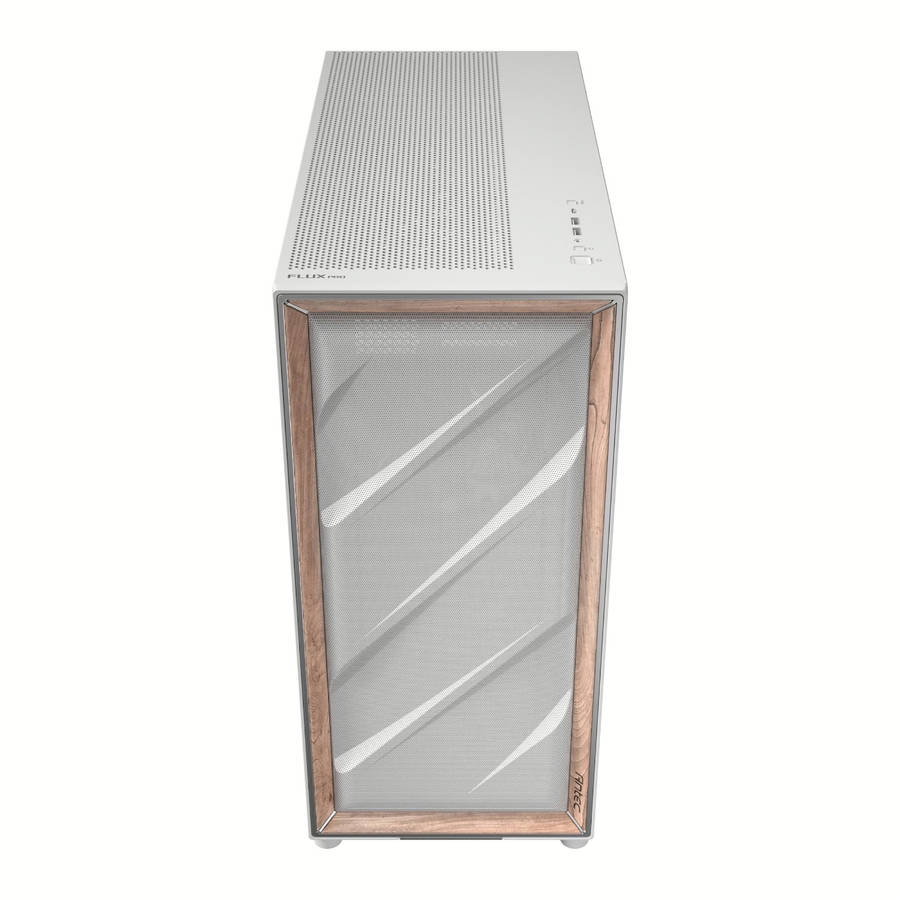 Antec FLUX PRO E-ATX Mid Tower Gaming Chassis  White