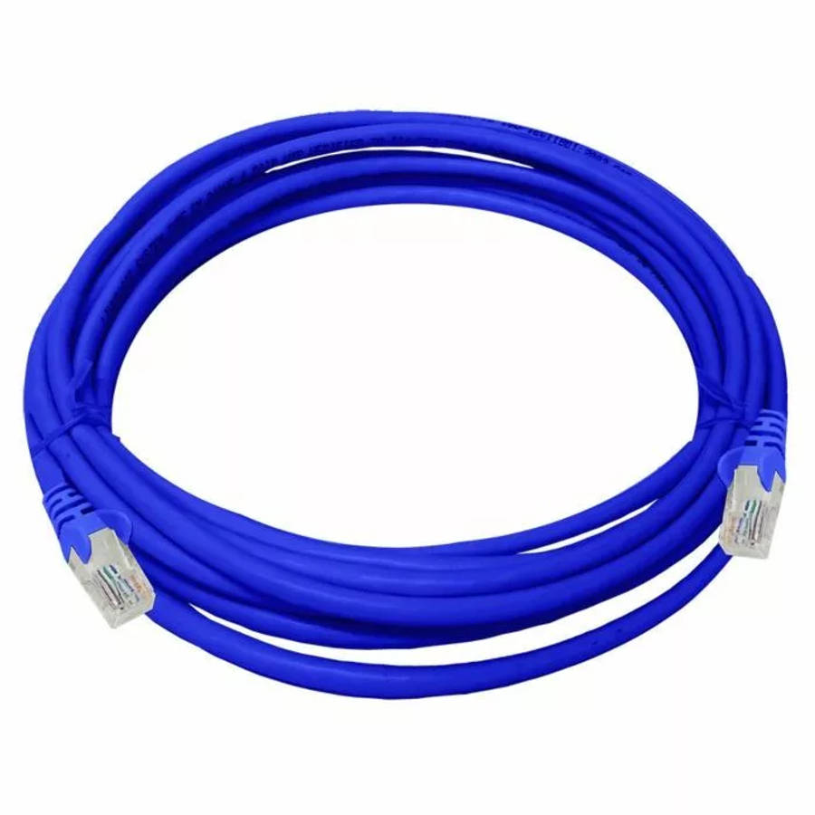Linkbasic 5 Meter UTP Cat5e Flylead Blue