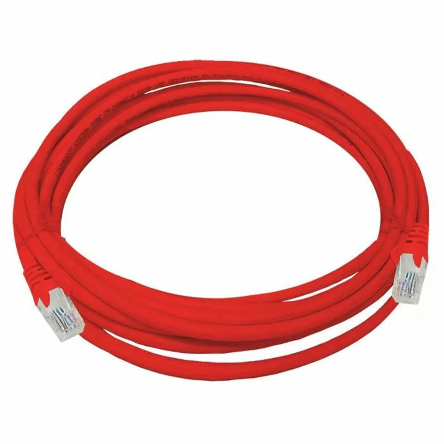 Linkbasic 5 Meter UTP Cat5e Flylead Red