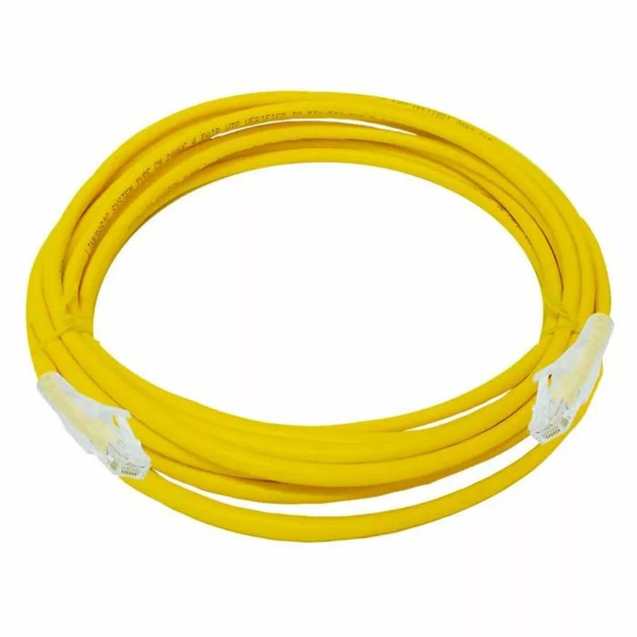 Linkbasic 5m UTP Cat6 Flylead Cable - Yellow