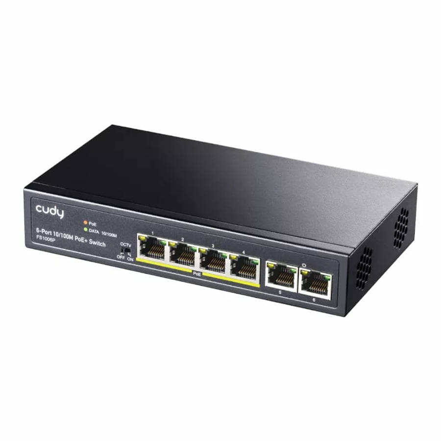 Cudy 6-port Unmanaged Ethernet PoE Switch