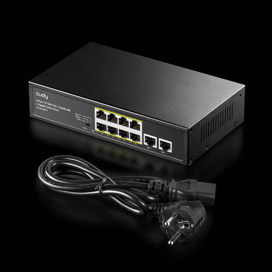 Cudy 10-Port Unmanaged PoE Switch