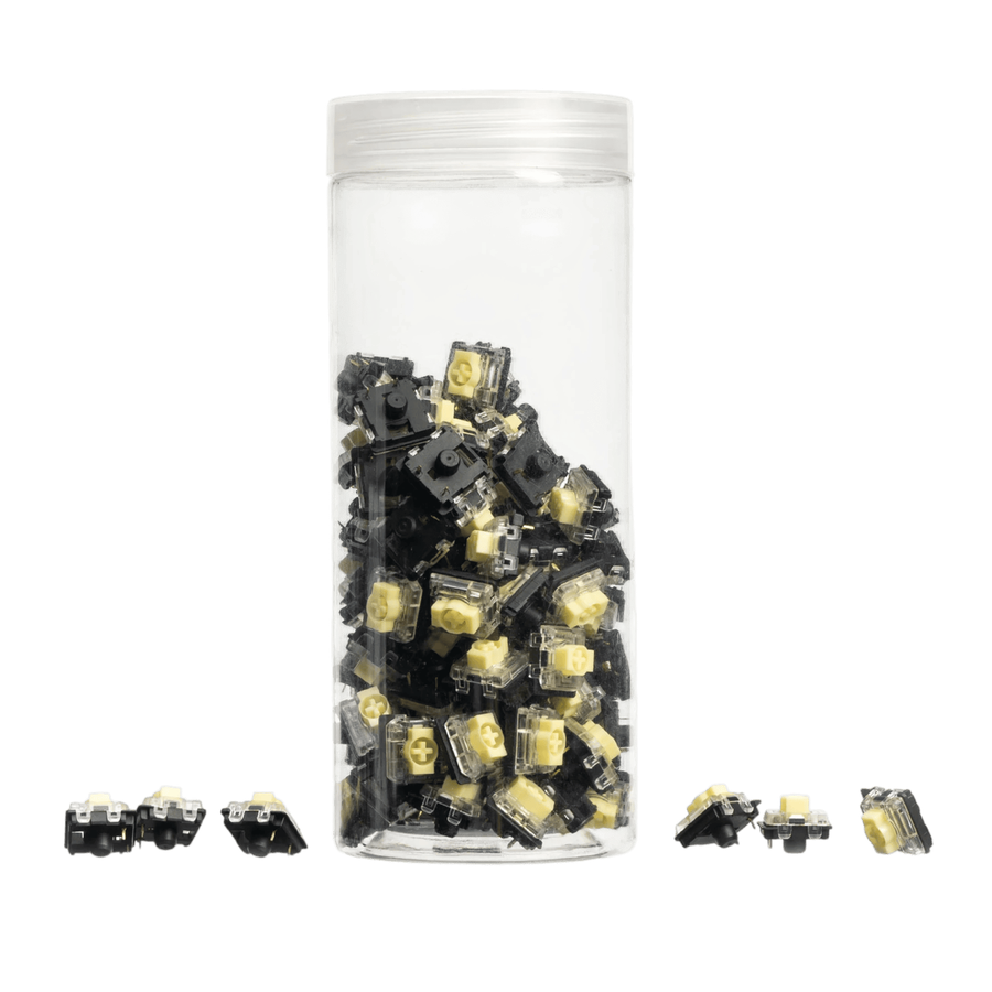 Keychron Banana Gateron KS-33 Low Profile 2.0 Mechanical Switch 110 pcs