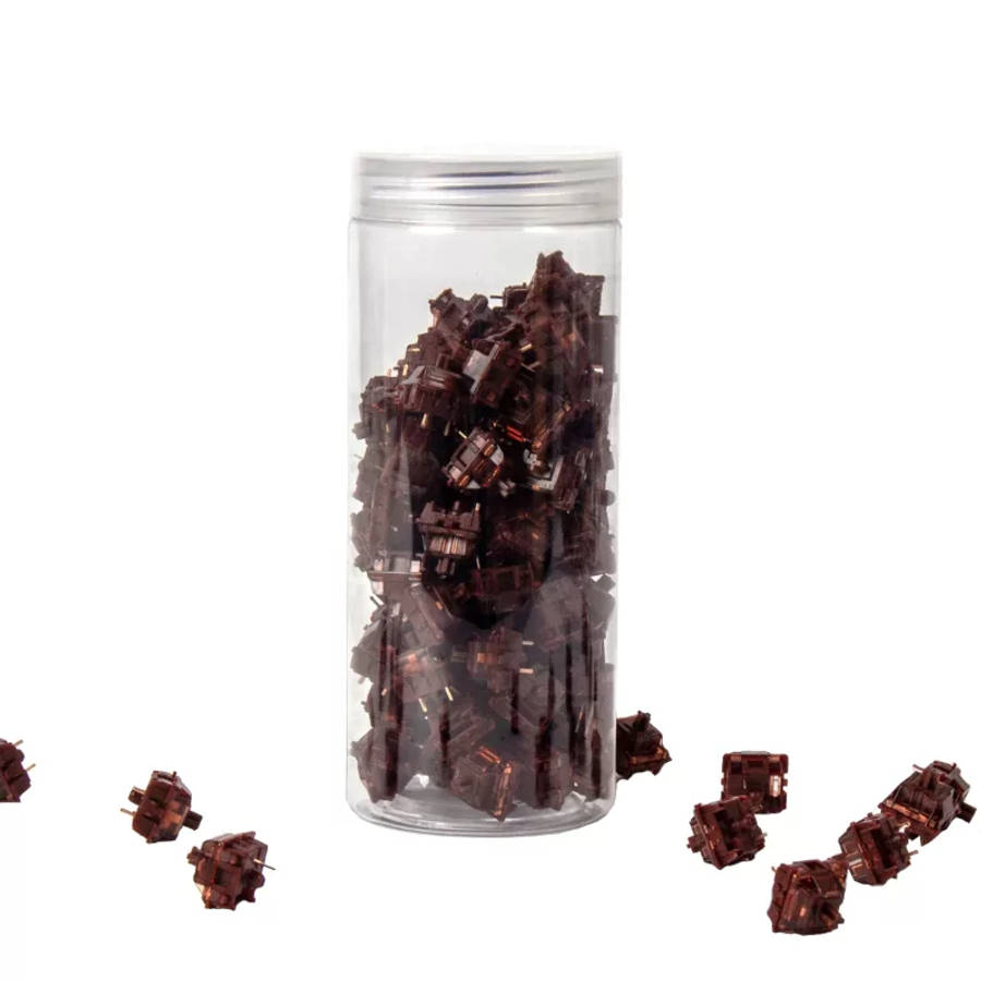 KeyChron Gateron Phantom Mechanical Switch Brown 110-pack