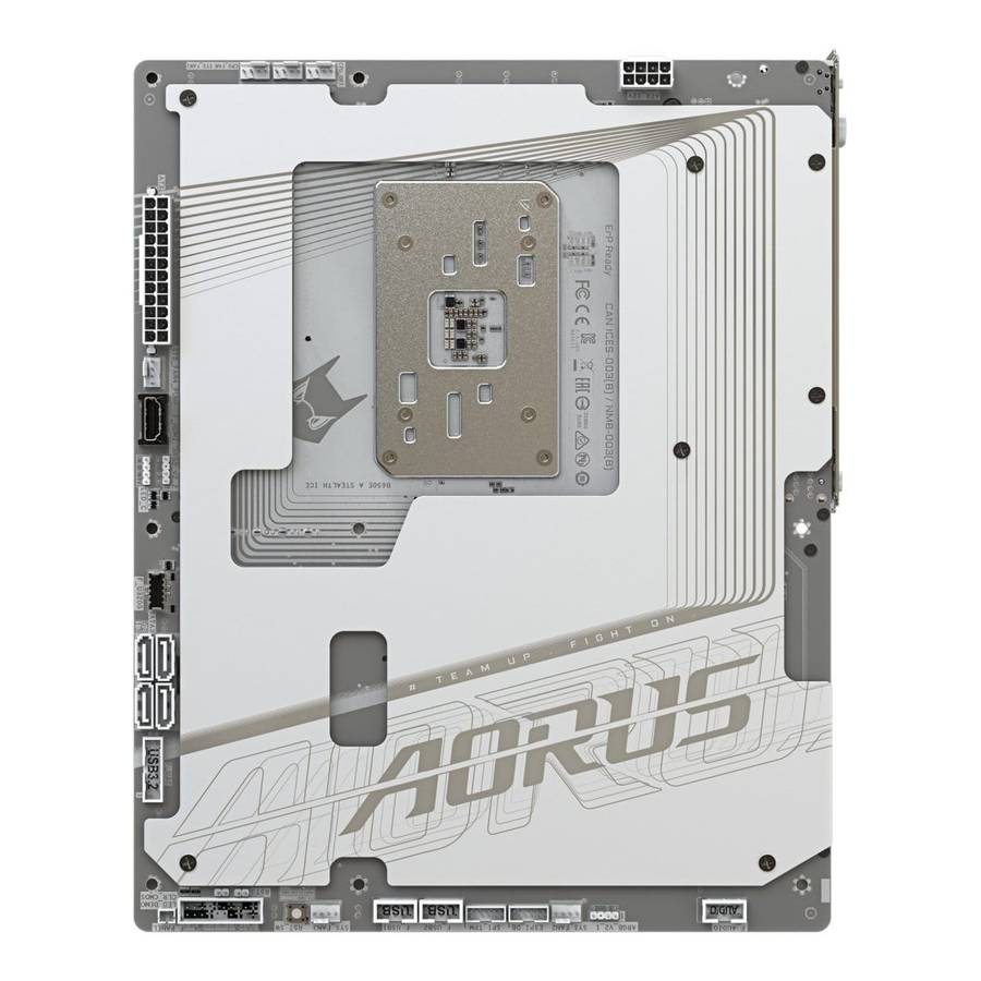 Gigabyte B650E AORUS STEALTH Wi-Fi 7 ICE AMD B650 Ryzen Socket AM5 ATX Motherboard