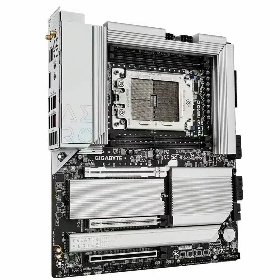 Gigabyte TRX50 AERO D AMD Socket sTR5 Extended ATX Motherboard