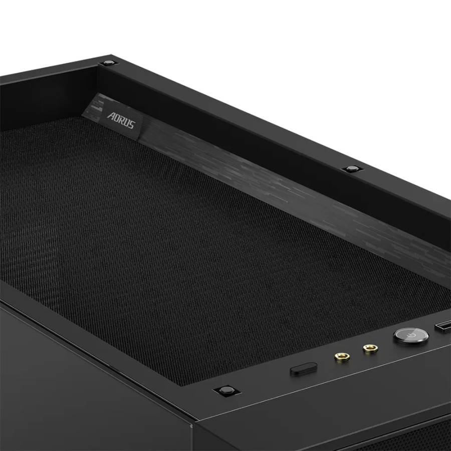 Gigabyte Aorus C500 Glass Mid Tower Gaming PC Case Black