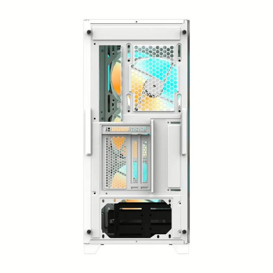 Gigabyte C301 Glass V2 Mid Tower Gaming PC Case White