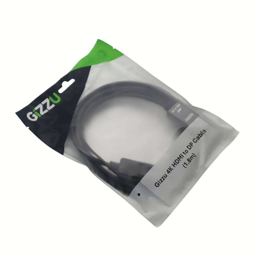 Gizzu 4K HDMI to DP Cable (1.8m) - Black