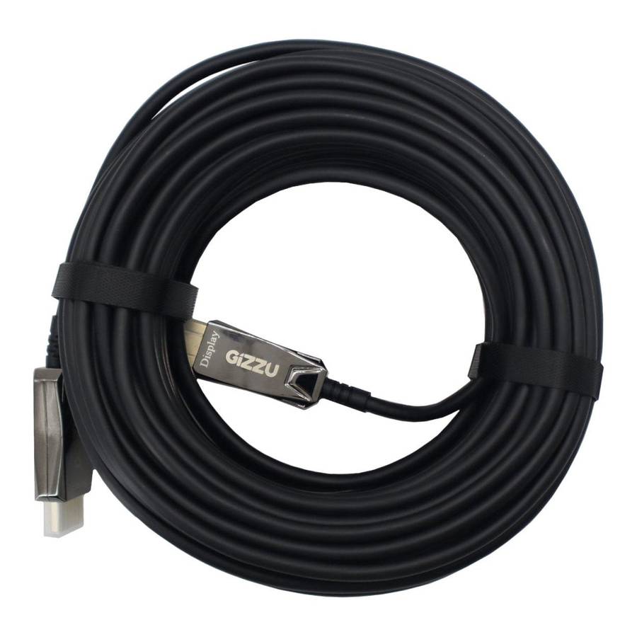GIZZU 4K Active fibre Optic HDMI Cable 20m