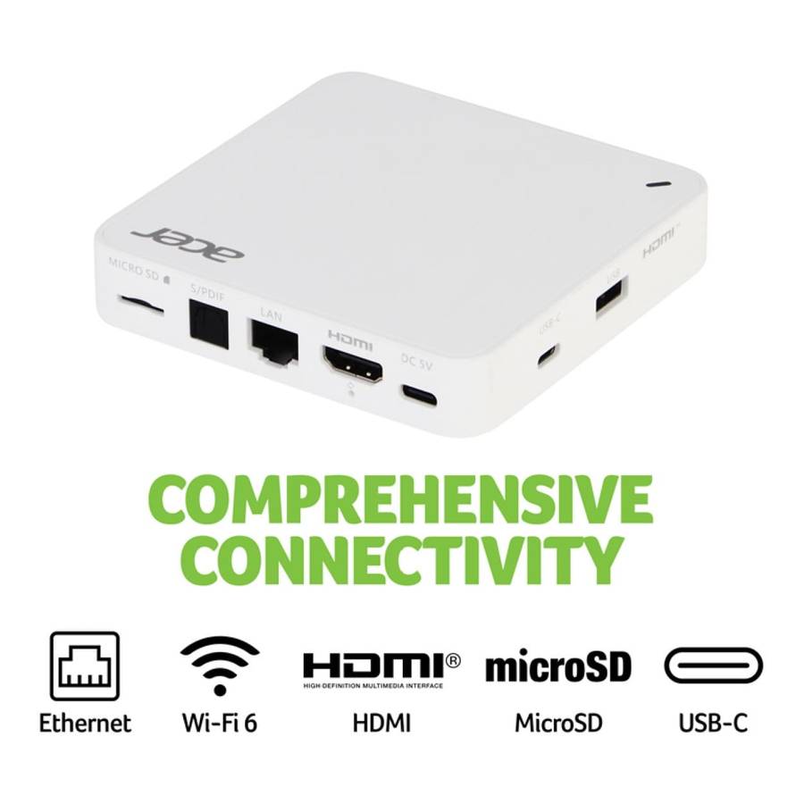 Acer ASB510 4K Google TV Streaming Box