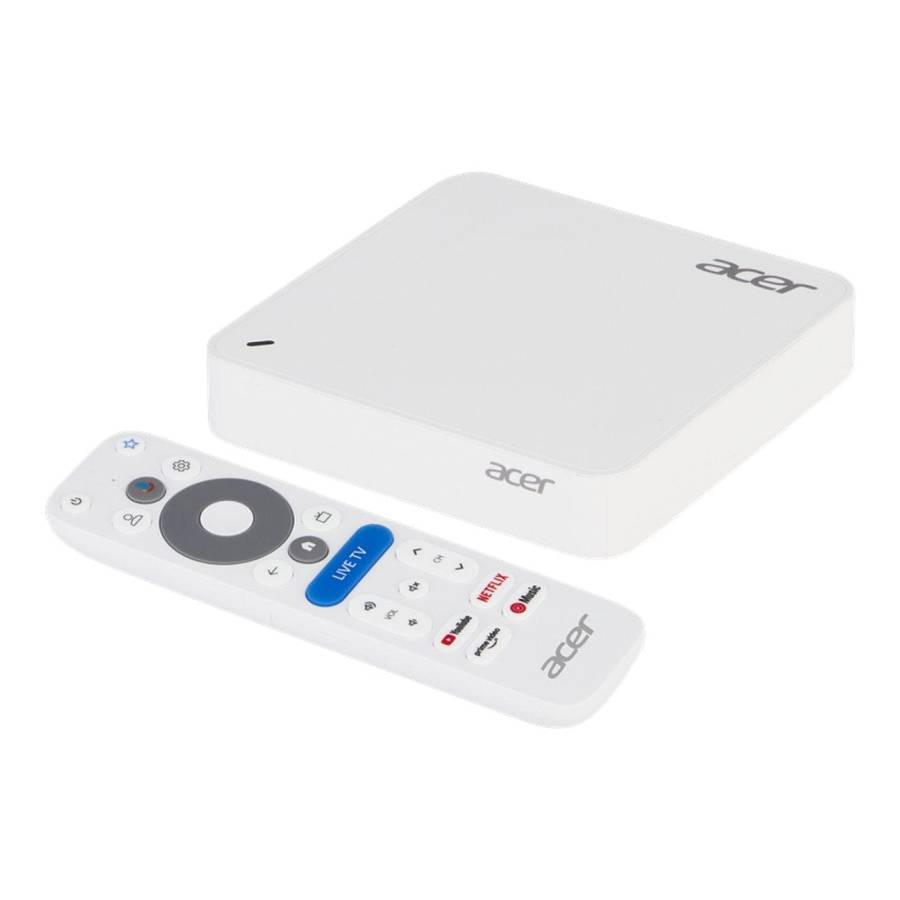 Acer ASB510 4K Google TV Streaming Box